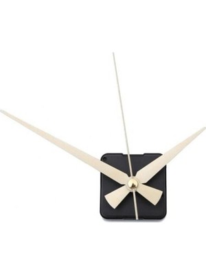 1 Adet Duvar Saati Mekanizması , Askısız , Şaft Uzunluğu 22 mm , Sessiz (Yelkovan 12CM Akrep 8 cm )