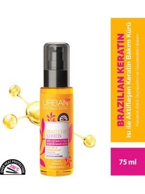 Urban Care Brazilian Keratin Yoğun Saç Bakım Serumu 75 ml