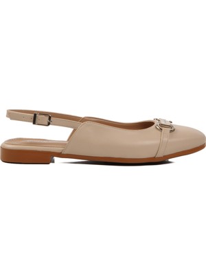 Pierre Cardin Bej Kadın Abiye Ayakkabı PC-54711 Z