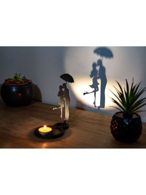 Candlestick - Candle Holder - Chinese Shade - Love - Couple - Love - Romantic - Decoration