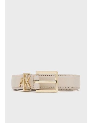 Armani Exchange Deri Logolu Ince Kemer Bayan Kemer 941182 4R759 U1092