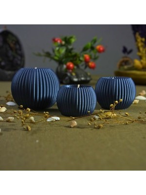 Tasarım - Modern - Tealight Mumluk - Dekoratif Eviniz Için Hediyelik Mumluk Set