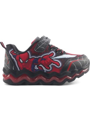 Lumberjack LJK-SPIDERMAN PETER SP 5FX Siyah Erkek Çocuk Koşu Ayakkabısı