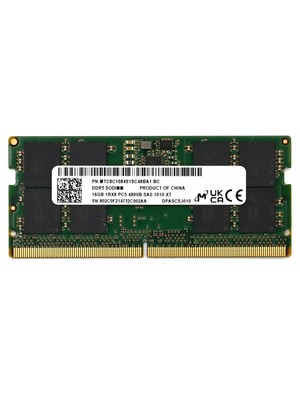 【純正・極美品】Micron DDR5-4800 16GB (8GBx2) Micron DDR5 Bellek Ramler ve Fiyatları - Hepsiburada.com