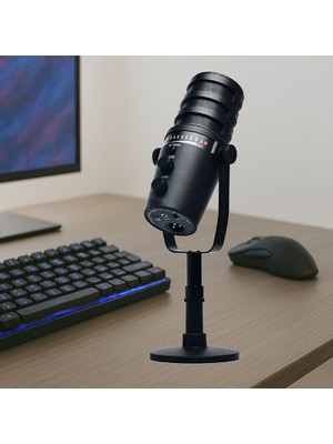 Coverzone Profesyonel Stüdyo Mikrofon, Sinyal-Gürültü Oranı (Snr) – 85db, Dinamik Aralık – 88db, Kayıt Condenser Masaüstü Canlı Yayın Mikrofonu Pc Usb C, Oyun, Podcast, Kayıt, Yayın Pw12