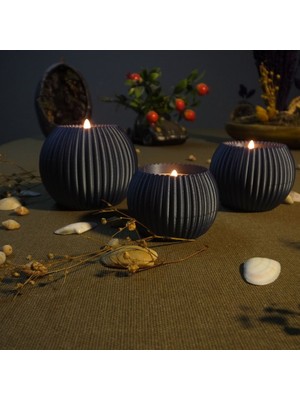Tasarım - Modern - Tealight Mumluk - Dekoratif Eviniz Için Hediyelik Mumluk Set