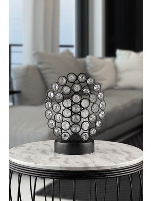 Kristal Yaprak Mumluk Siyah