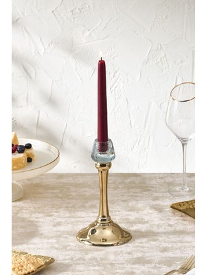 Olivia Şamdan Gold 21  cm