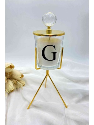 Lüks G Harfli Mumluk Gerçek Mum