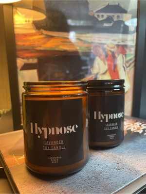 Mum Lavanta Kokulu Doğal Soya Wax Ahşap Fitil 1ADET Kapaklı Mum