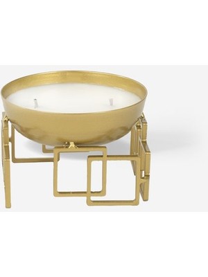 Gold Metal Dekoratif Mumluk - Chi-Chi Small