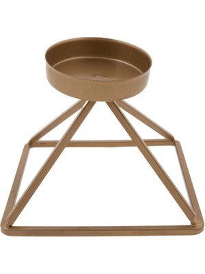 Teknotrust Geometri Mumluk Gold 13 x 13 cm