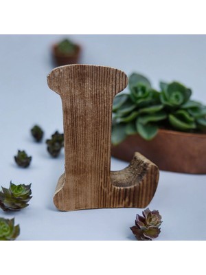 Teknotrust Kişiye Özel Harf Mumluk-L Harfi