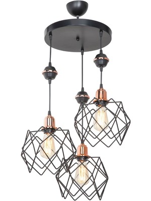 Teknotrust Akses Cemre 3 Lü Koza Salon Mutfak Yatak Odası Yemek Odası Antre Hol Avize