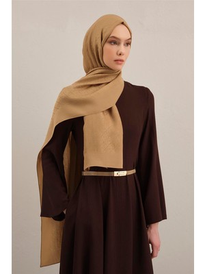 Armine Lyocell Naia Üçgen Monogram Şal 5 70