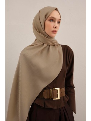 Armine Lyocell Naia Üçgen Monogram Şal 5 04