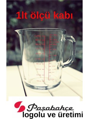 Luxury Cam Ölçü Kabı 1000ML 55072 1 Adet