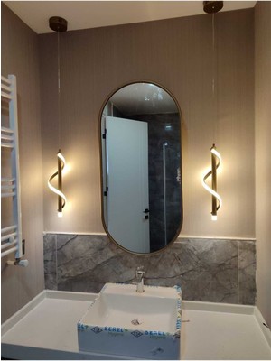 Sarkıt Burgu 2'li Banyo-Yatak Odası- Koridor Avizesi(Günışığı)