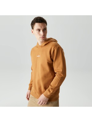 United4 Classic erkek Kahverengi Hoodie