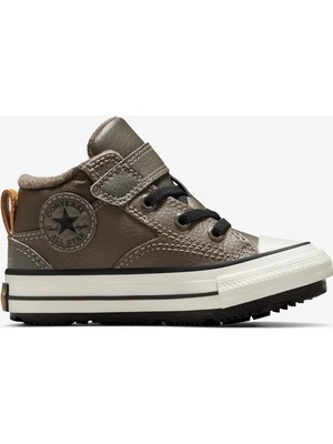 Converse Chuck Taylor All Star Malden Street Bebek Kahverengi Deri Bot