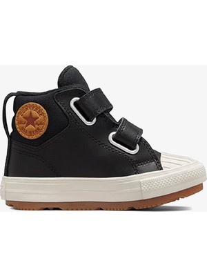 Converse Chuck Taylor All Star Berkshire Çocuk Siyah Deri Bot