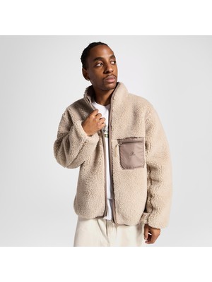 Converse Classic Erkek Dik Yaka Çift Taraflı Bej Ceket