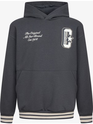 Converse Classic Çocuk Gri Sweatshirt
