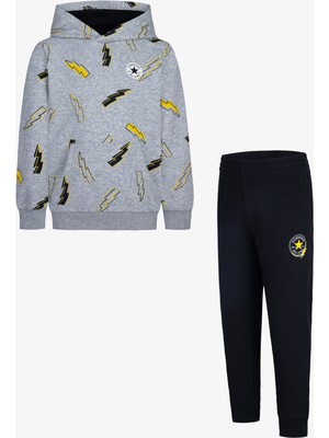 Converse Classic Çocuk Gri Eşofman Takımı