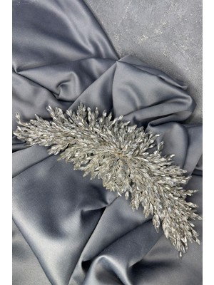 Eva Yoğun Boncuk İşlemeli Gelin Kına Tacı