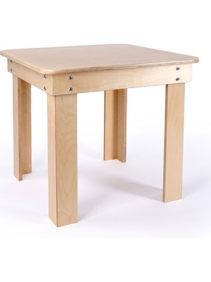 Montessori Anaokulu Masası 60*60 cm