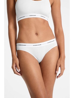Kadın Gj Brezilya Slip - Beyaz