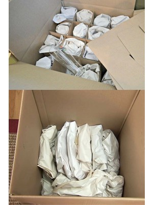 100 Adet 60X40 Tabak-Bardak Eşya Sarma Koruma Taşıma Taşınma Paketleme Ambalaj Kağıdı