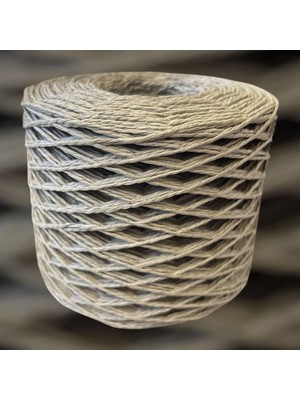 Ozn Aksesuar Kağıt İp Çanta, Şapka, Dıy Yapımı (100 gr) G53 Gri