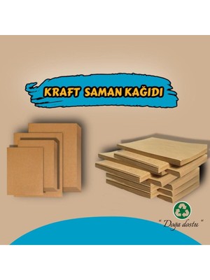 A4 Saman Kağıdı, A4 Kraft Saman Kağıdı 100 Adet 180 Gram