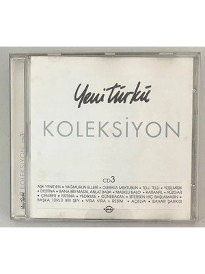 Yeni Türkü Koleksiyon CD 3 Aşk Yeniden CD (Orjinal Dönem Baskı)