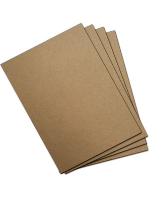 Orbak Kağıtçılık Kraft A4 140 gr Kağıt 100'lü Paket Doğal Renkli Özellikli Hırdavat Malzemesi