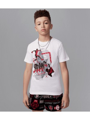 Nıke Jordan Jdb Jordan 3peat Ss Tee Erkek Çocuk Tişört