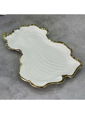 Roy King Albero Gold Sunum Tabak 39*27*3