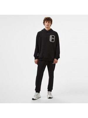 Unıted4 Sport Erkek Siyah Günlük Eşofman Altı