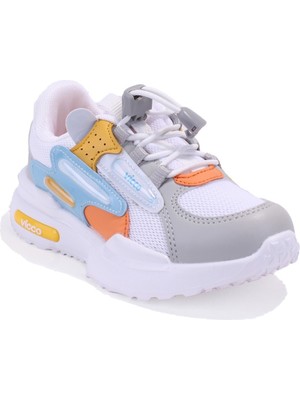 Vicco Cecelia 346F25Y167 Beyaz Ortopedik Günlük Kız Çocuk Spor Ayakkabı