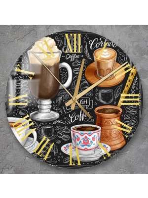 Duvar Saati - Cam Duvar Saati, Baskı Duvar Saati, Mutfak Için Saat Modelleri TK95874189