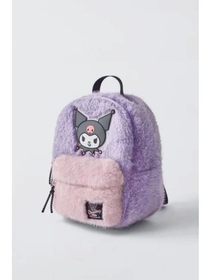 Kız Çocuk Kuromi Peluş Çanta