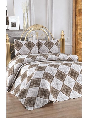 DİA BELLA Çok Amaçlı 3 Parça Çift Kişilik Pike Takımı