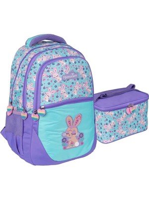 Yeni Sezon Figürlü Unisex Ilkokul Çantası Ikili Takım