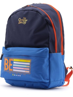 Be Happy Çift Ana Bölmeli Unisex Çocuk Ilkokul Çantası