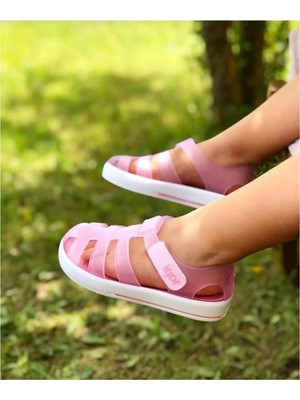 Erkek Çocuk Igor Star Sandalet Ayakkabı Rose Pembe PVC Malzeme ile Esnek ve Yumuşak Tasarım S10171-022 V4