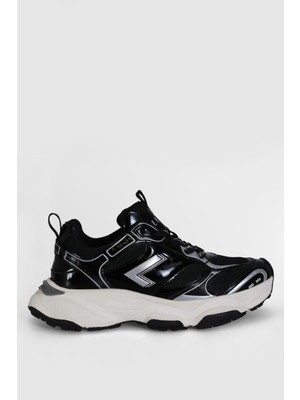 Lufian Jones Siyah Hakiki Deri Erkek Sneaker Ayakkabı V1