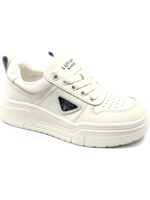 Lufian Jennifer Beyaz Kadın Sneaker Ayakkabı 122230018 V2