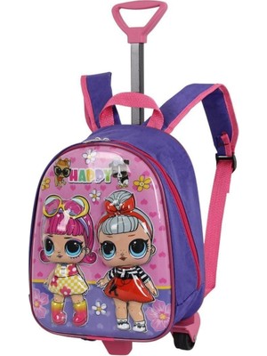 Mn Happy V3 Tekerlekli Kreş Çocuk Sırt Çantası