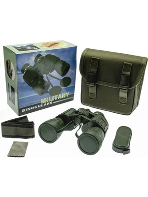 Nemere 150X150  Kauçuk Kaplamalı Avcılık ve Kamp Dürbün Yeşil